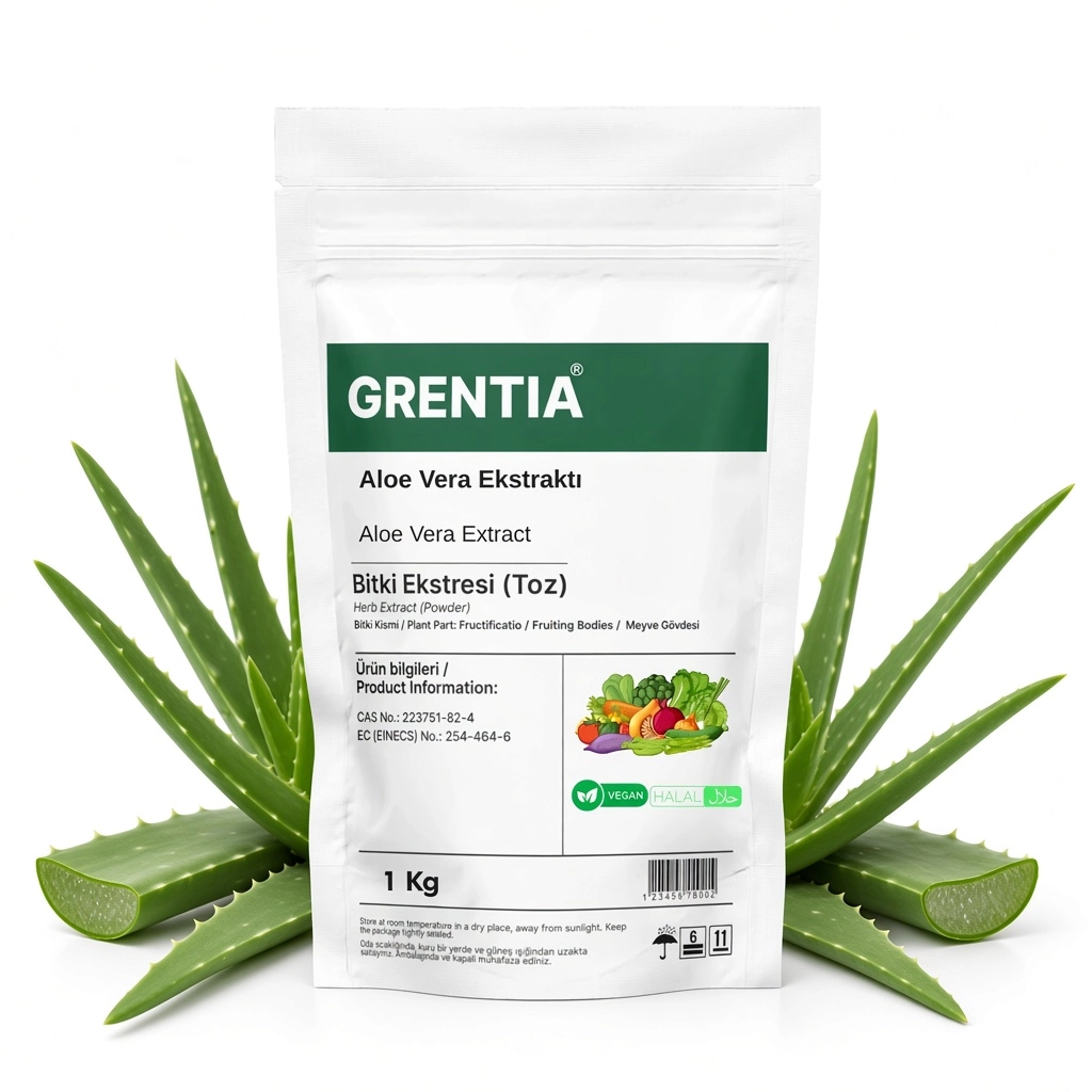 Aloe Vera Extract (Aloe Barbadensis Leaf) Extract (Powder Extract) 1 Kg
