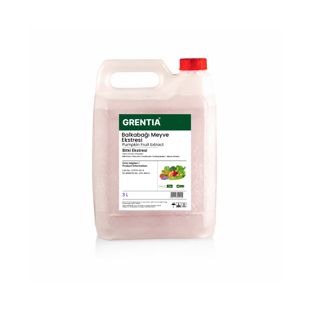 Pumpkin Fruit Extract (Liquid Extract) 3 Liters