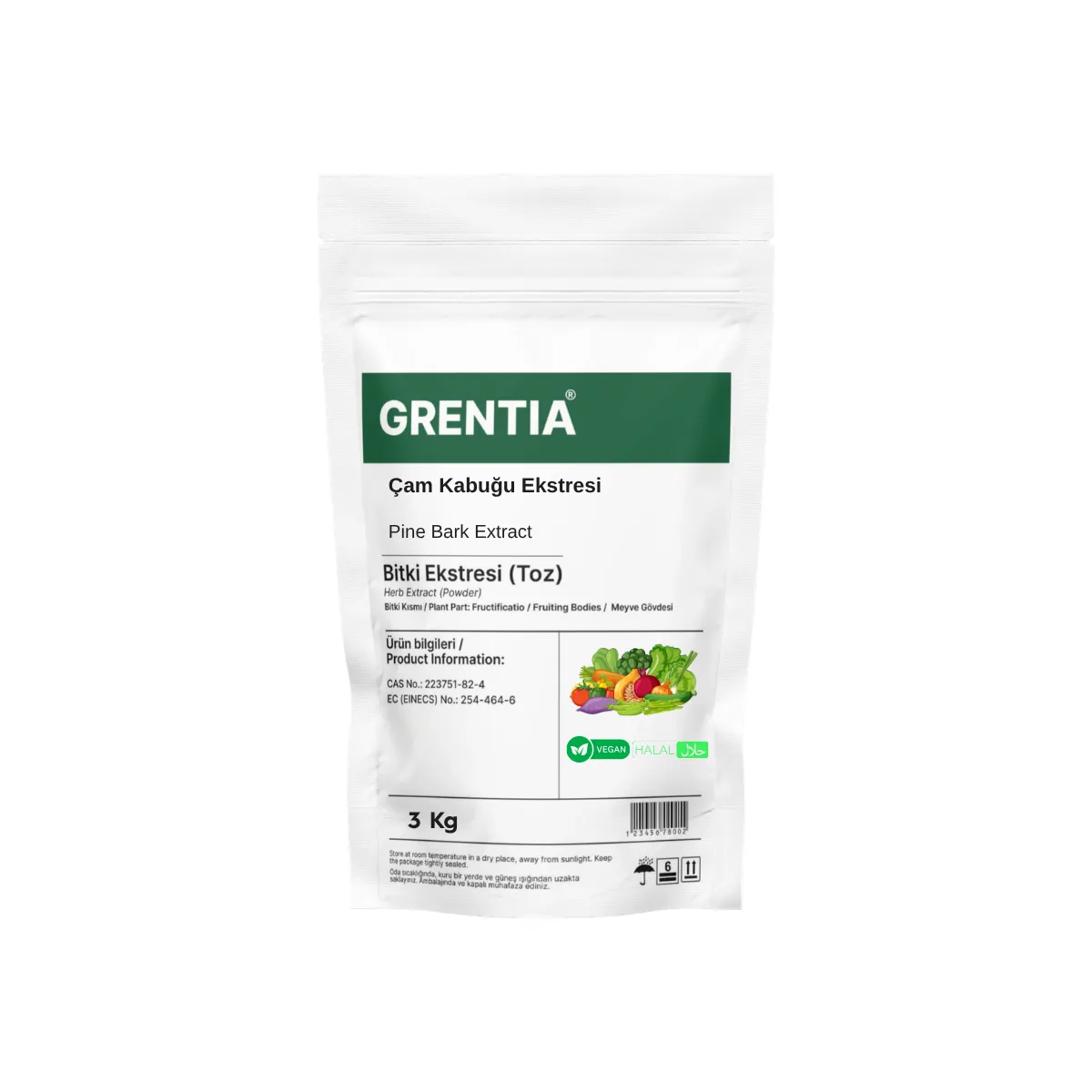 Pine Bark Extract (Powder Extract) 3 Kg