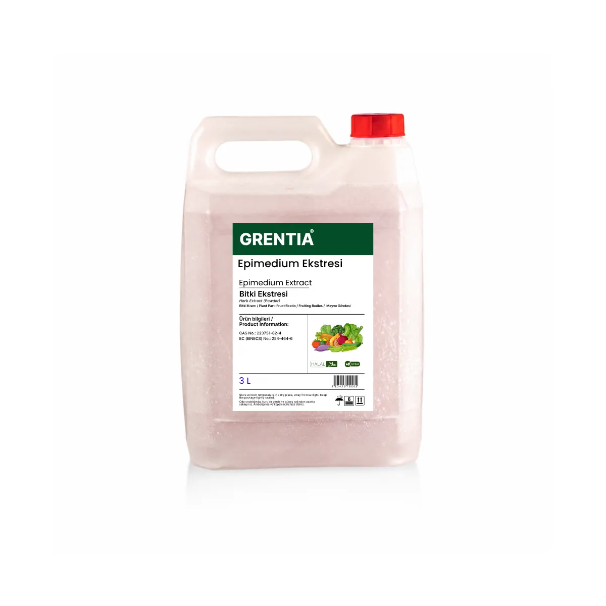 Epimedium Extract (Liquid Extract) 3 Liters