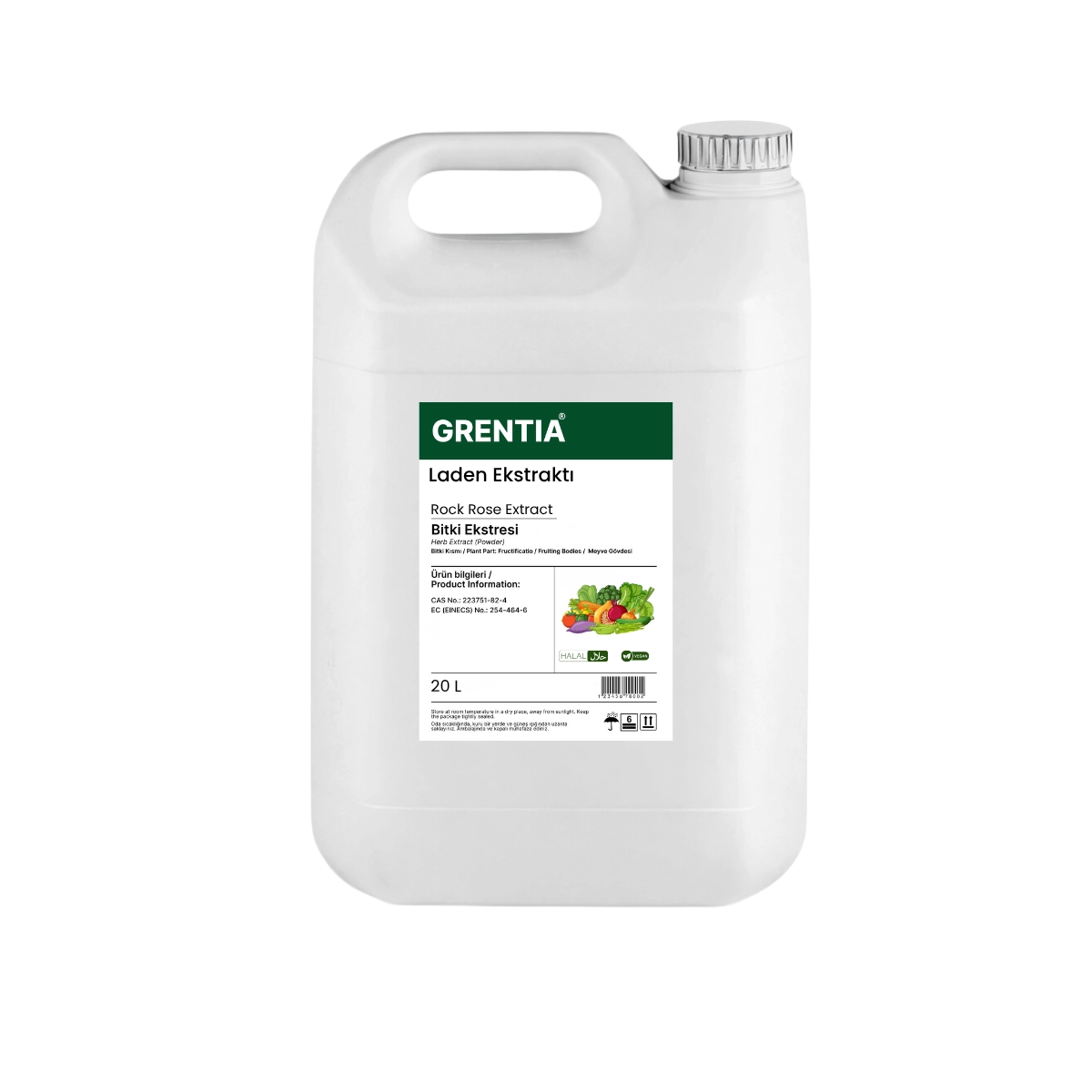 Rock Rose (Creticus Cistus Incanus) Extract (Liquid Extract) 20 Liters