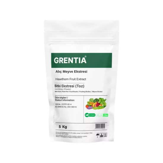 Hawthorn Fruit Extract (Powder Extract) 5 Kg