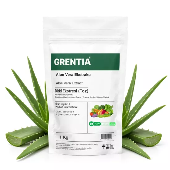 Aloe Vera Extract (Aloe Barbadensis Leaf) Extract (Powder Extract) 1 Kg