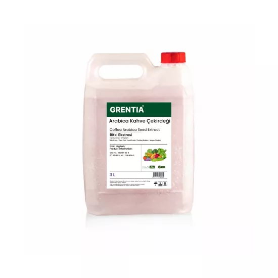 Arabica Kahve Çekirdeği Ekstresi (Sıvı Ekstrakt) 3 Litre