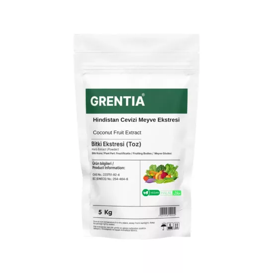Hindistan Cevizi Meyve Ekstresi (Toz Ekstrakt) 5 Kg