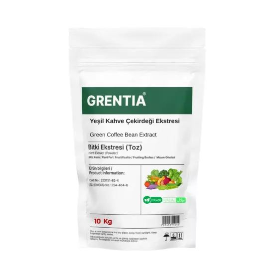 Yeşil Kahve Çekirdeği Ekstresi (Toz Ekstrakt) 10 Kg