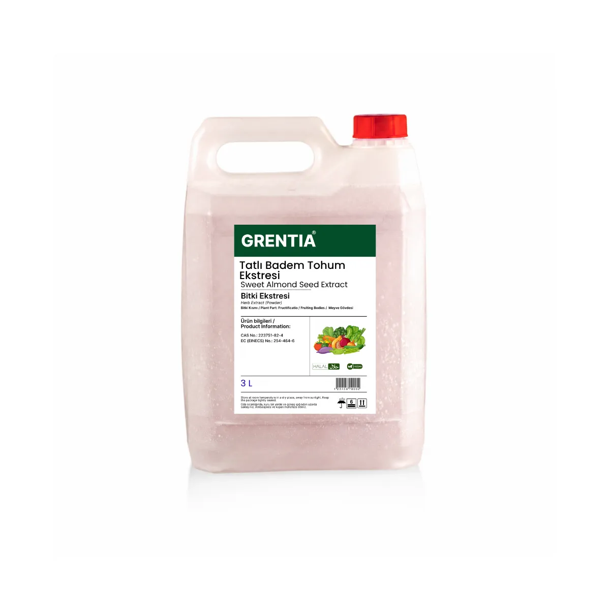 Sweet Almond Seed Extract (Liquid Extract) 3 Liters